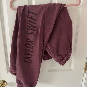 Taylor Swift maroon RED (Taylor’s Version) sweatpants